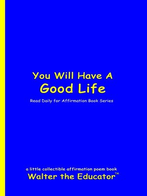cover image of You Will Have a Good Life